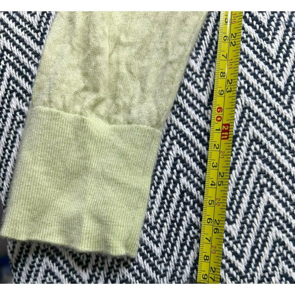 Banana Republic Men's Yellow 100% Merino Wool Crewneck Professional Sweater L - Picture 5 of 7